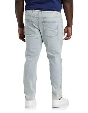 True Nation by DXL Men's Big and Tall Tapered-Fit Ultra Light Destructed Jeans2