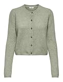Jdy, Cardigan adulte, coupe tricotée, détail, poignets côtelés, boutonnière, col rond, manches longues