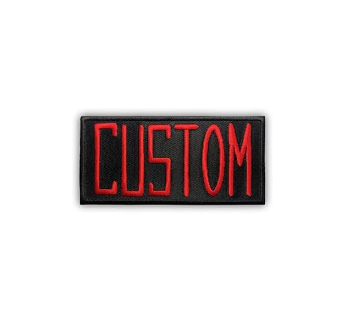 Personalized Halloween Name Patch - Iron on or Hook Fastener Available Create Your own Halloween Costume