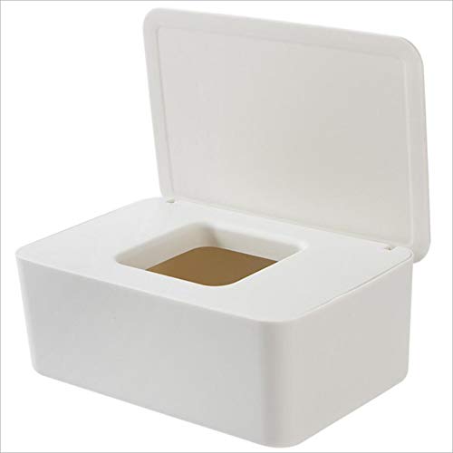 yummyfood Dispensador De Toallitas Húmedas para Bebés, Caja De Plástico para Toallitas Húmedas De Bebé Accesorios para Pañuelos Cajita para toallitas húmedas Cover