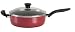 T-fal A77782 Initiatives Total Nonstick Save Jumbo Cooker, 5-Quart, Red
