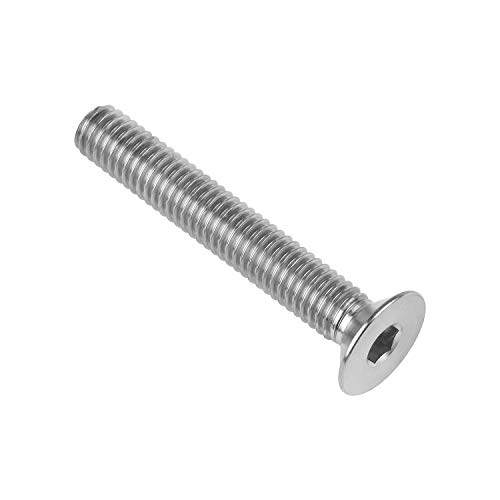 Tornillo de titanio M6x40mm con cabeza plana avellanada hexagonal para motor 4
