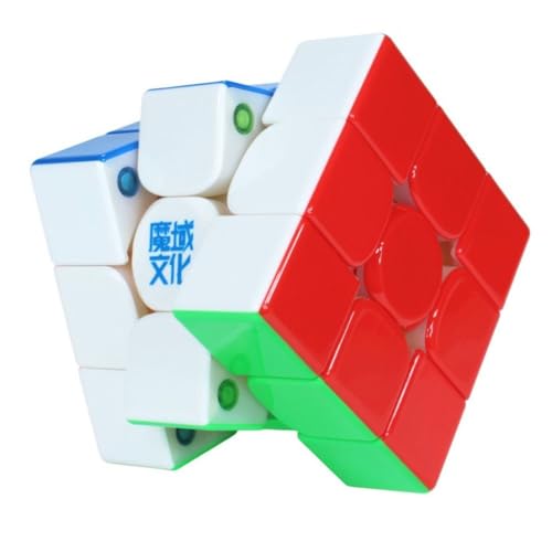 Image of MoYu WeiLong V11 3x3 Magnetic Speed Cube | UV Coated Glossy Finish & 48 Magnets | 64 Customization Options & Dual Adjustment System Professional Puzzle