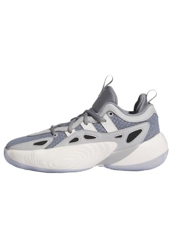 adidas Basketball Shoes, Grey Three Grey Two Cloud White, 7.5 US Unisex Big Kid