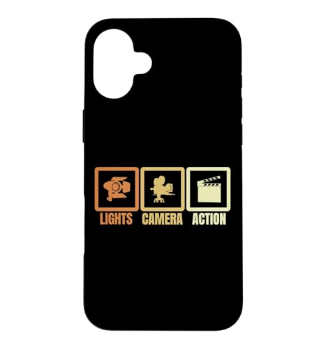 �r�f�I�v���f���[�T�[ - Lights Camera Action �X�}�z�P�[�X iPhone 16 Plus �p