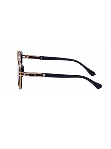 Image of Fashion Men Sunglasses Square Frame Shades for Men UV400 Protection Sunnies(98082)