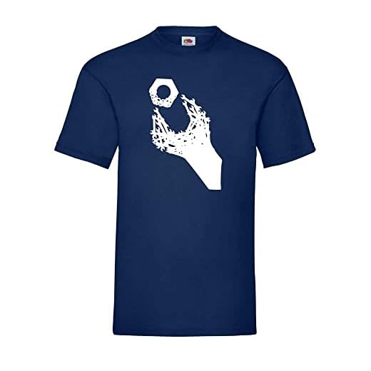 Maulschlüssel und Mutter Männer T-Shirt Navy 3XL - shirt84.de