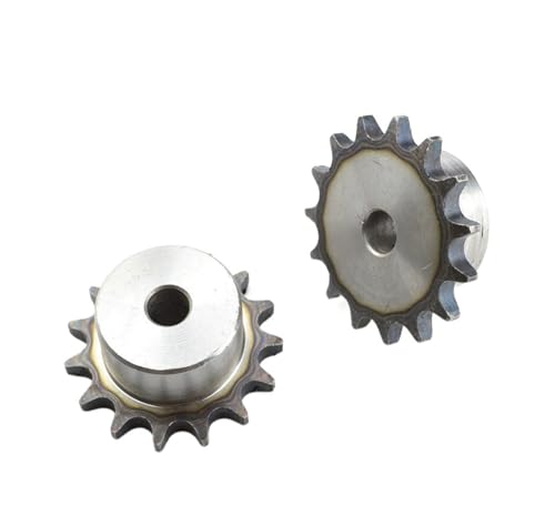 Bevel Gear Pinion Hardware Mechanical 1pcs Steel 06B Chain Drive Sprocket 10-20 Tooth Chain Gear Pitch 9.525mm Industrial Sprocket Wheel(14 Teeth)