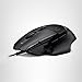 Logitech G502 X Wired Gaming Mouse - LIGHTFORCE Hybrid Optical-Mechanical Primary switches, Hero 25K Gaming Sensor, Compatible with PC - macOS/Windows - Black
