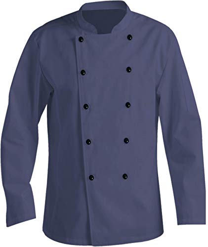 Classic Men's Chef Coat Unisex Multi-Color Full Sleeve (XS-6XL)