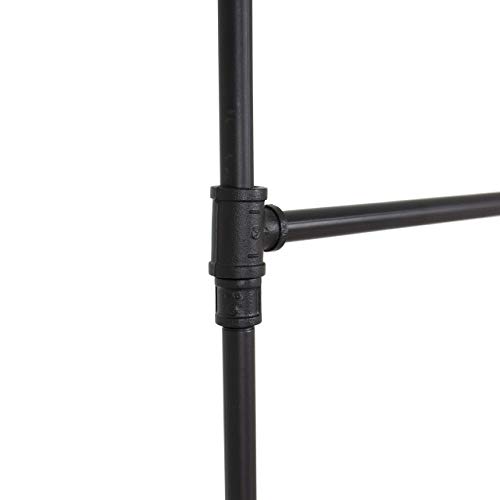 Industrial Pipe Double Row Clothing Rack By William Robert's Vintage #TOP6