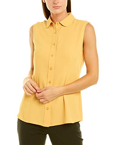 Blouse sans manches Anne Klein tenue de bureau chic et look de week-end léger