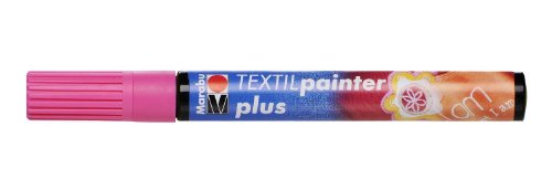 Marabu Textilmarker Gelb – Stoffmalstift Wasserbasiert, Lichtecht, Waschbar Bis 60°C