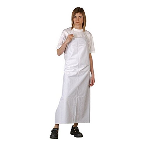 Reis FPCVW - Delantal (75 x 110 cm), color blanco