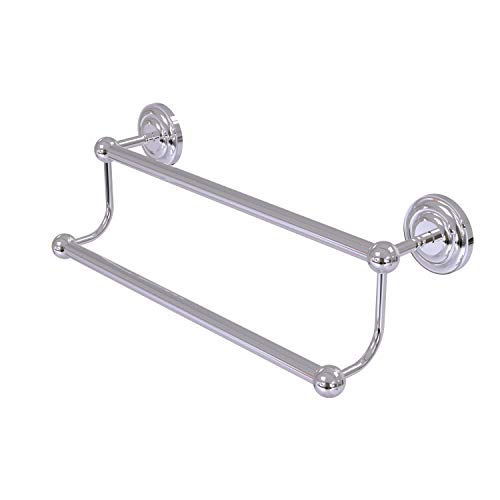 Allied Brass PQN-72/30-PC 30-Inch Double Towel Bar, Polished Chrome