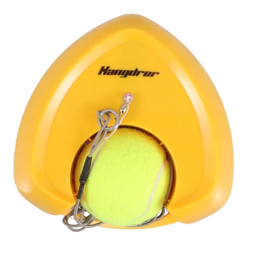 ARTSEWPLY Portable Tennis Training Device with String Self Tennis Ball Practice Tool and Rebounder for Skill Enhancement and Fitness Improvement for
