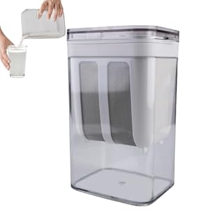 MEGYAD Colino per yogurt greco separatore di siero di latte: semplice coperchio del latte con filtro a rete, colino per succo di cucina domestica (bianco), ZMQ-HT76