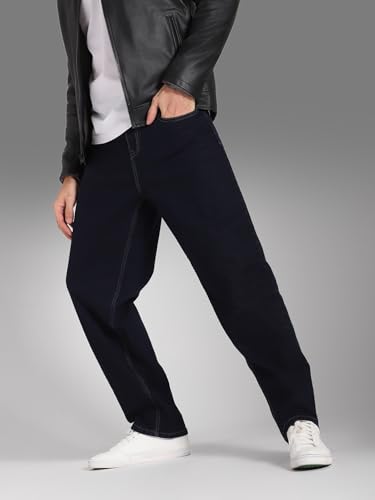 Image of HIGH STAR Men's Mid Rise Relaxed Jeans