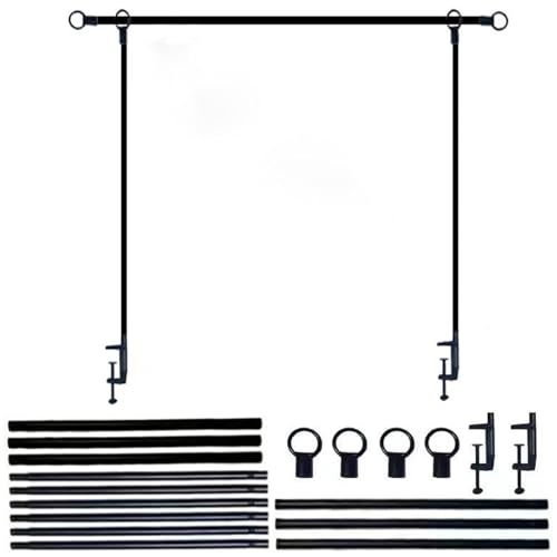 Barre d'affichage sur table reglable pour fixer deco ballon sans percer - 2