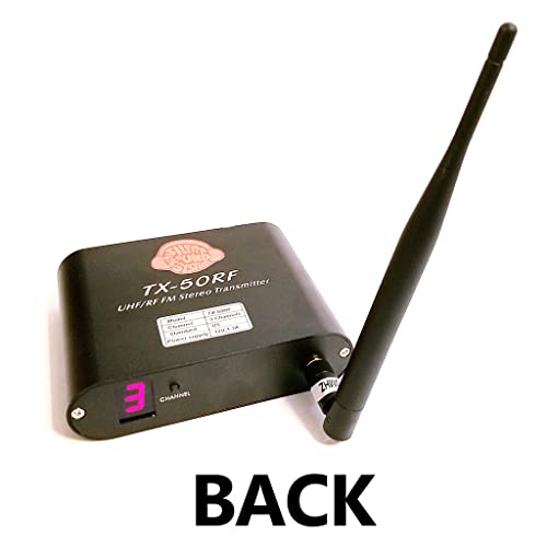 Silent Sound System RF-309 Silent Disco 3-Channel Led Headphone Package (25 Rf Headphones / 3 Transmitters) Black thumb #5