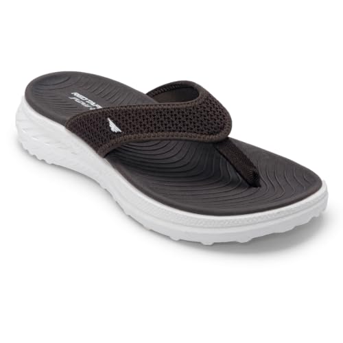 Image of Red Tape Thong Casual Sandals for Men in Dark Grey | Casual Sandals