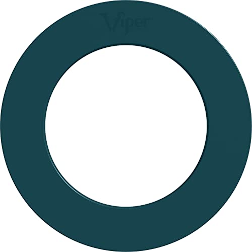 Viper Guardian Dartboard Surround Sisal/Bristle Steel-Tip Dartboard Wall Protector, Peacock