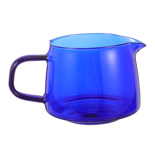 Zerodeko 300ml Pot Drip Kettle Creative Design Sturdy Glass Material Easy to Clean Practical for Home Office