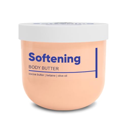 Manteca Corporal Emoliente 200 g - Crema con Manteca de Cacao y Aceite de Oliva - Cuidado de la Piel y de Manos - Corporal Hidratante y Nutritiva - Aroma de Vainilla - Belleza
