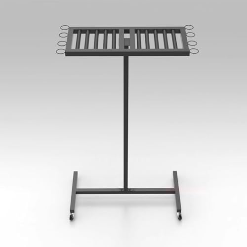 Étagère pour raquettes de tennis de table robuste et chariot de stockage de ping-pong pour gym