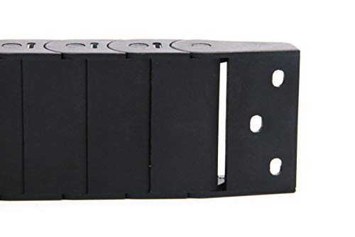 1M Black Plastic Drag Chain Cable Carrier For Cnc Router Mill (15Mm X 40Mm) #TOP5