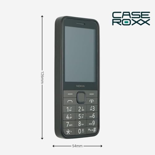 caseroxx TPU-Case in black for Nokia 235 4G (2024) / 215 4G (2024) / 220 4G (2024) - shockproof & precise fit - Image 4