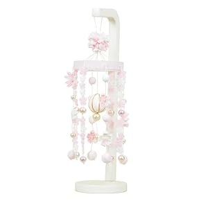 吊るし雛 壁掛け 吊るし飾り つるし雛 OKBABY つるし雛 つるし飾り 吊るし飾り 天然木製台付 44cm