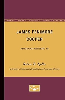 Paperback James Fenimore Cooper - American Writers 48: University of Minnesota Pamphlets on American Writers Book