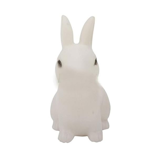 Novelty Children Kid Favor Gift Toy Cartoon Animal Rabbit Sleep Led Table Night Light Rabbit Lamp Color Changing - Image 6