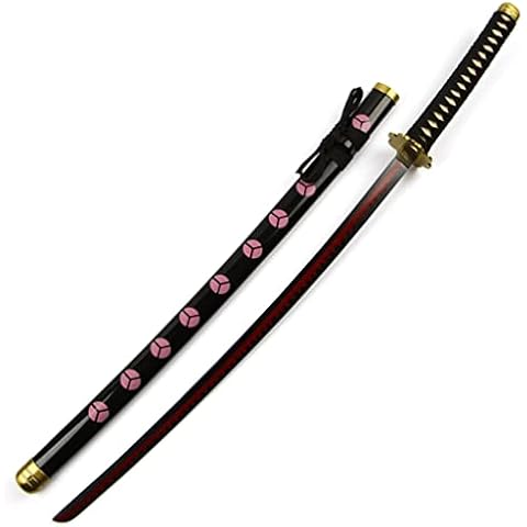 Cosplay Katanas Blade Sword Weapon Prop Anime Ninja Sword Toys Exquisite Wood, Sword Collectibles With Scabbard Xmas Birthdays Gifts of Men Women Cover