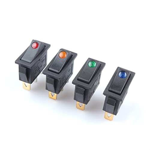 Interrupteur à bascule 3/4 broches pour remplacer un bouton défectueux et sécuriser vos circuits - 2
