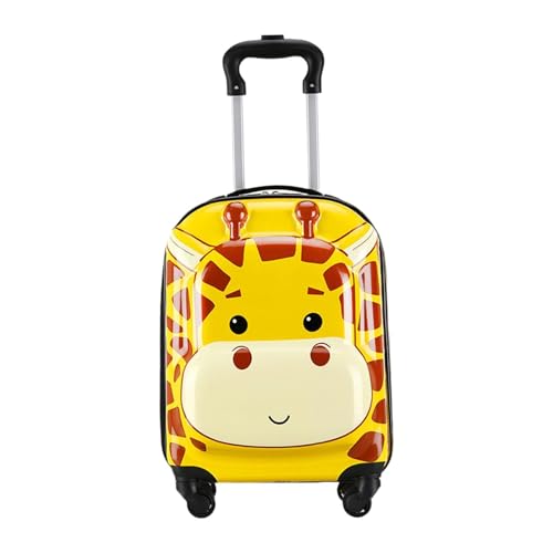 Generic Mala de viagem infantil de 18 polegadas, mala de viagem para festival, presente de viagem, mala de mão rígida para crianças, meninos e meninas