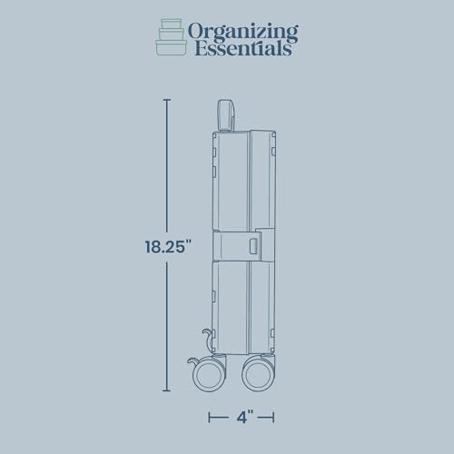 Chariot de courses pliable et organisateur de bureau rose multi-usage