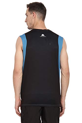 Image of OFF LIMITS Men Running Singlet Black T-Shirt