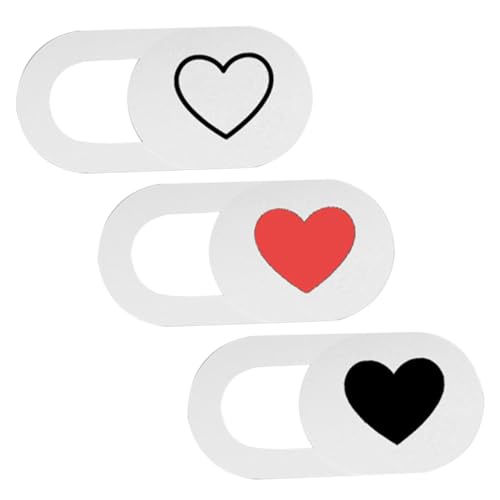 Abaodam 3個スライド式カメラカバー ノートパソコン タブレット 対応 プライバシーガード ウェブカメラ保護カバー 超薄型設計