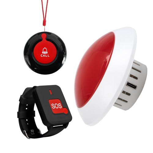 Wireless Call Strobe Light System for Seniors