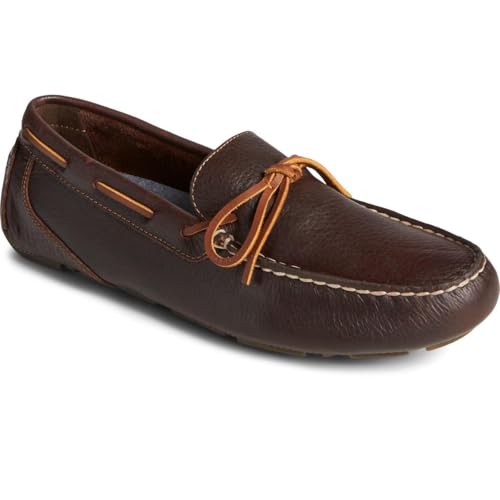 Sperry Men's Boat Shoes Male Driver 1 Eye Loafer, Brown, 10, 11