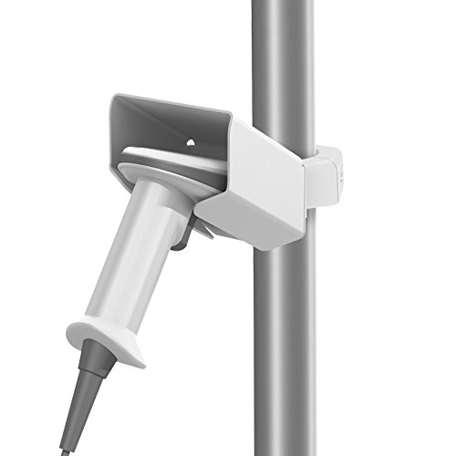 GCX Barcode Scanner Metal Holster for 2" Diameter Roll Stand Post