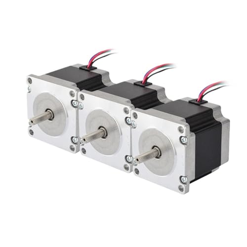 Moteur pas à pas Nema23 1.26 Nm 56mm à 4 fils pour routeur CNC et imprimante 3D