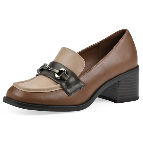 Image of WHITE MOUNTAIN Women's Nacho Block Heel Loafer