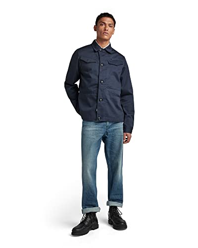 G-STAR RAW Worker Overshirt Homme, Bleu (salute D21445-C900-C742), XL