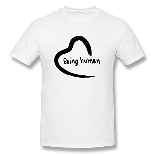 Mens Being Human Salman Khan Adult Short Sleeve T-Shirt White