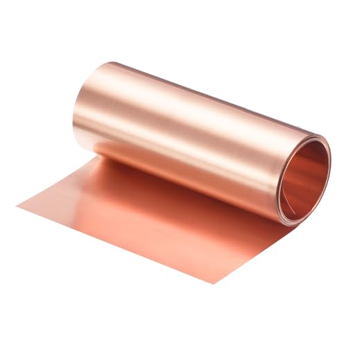 QUARKZMAN Kupferband gegen Schnecken, 2000mm x 90mm x 0.1mm Nacktschnecken Abwehr, Schneckenschutz Kupferband für Hochbeet Pflanzen, Selbstklebend Schneckenabwehr