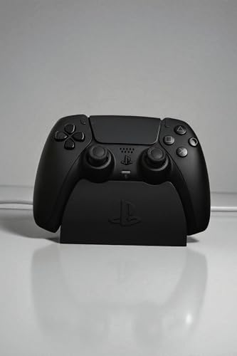 Suporte para Controle DualSense PS5, Suporte de Mesa para Gamepad PlayStation 5, Preto e Branco