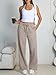 Trendy Queen Womens Wide Leg Sweatpants High Waisted Baggy Lounge Pants Drawstring Fall Fashion Outfits 2025 Joggers with Pockets CoffeeGrey S
